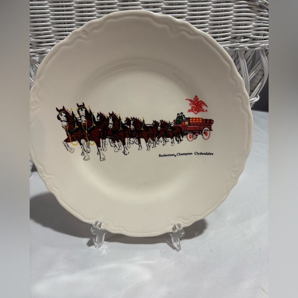Budweiser Champion Clydesdales plate